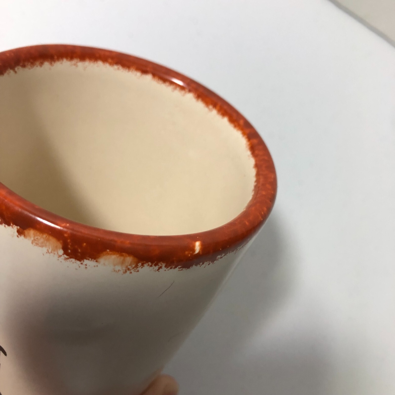 Kay Mallek Original Tuscon Arizona Tumber Goat Pottery Glass Cup