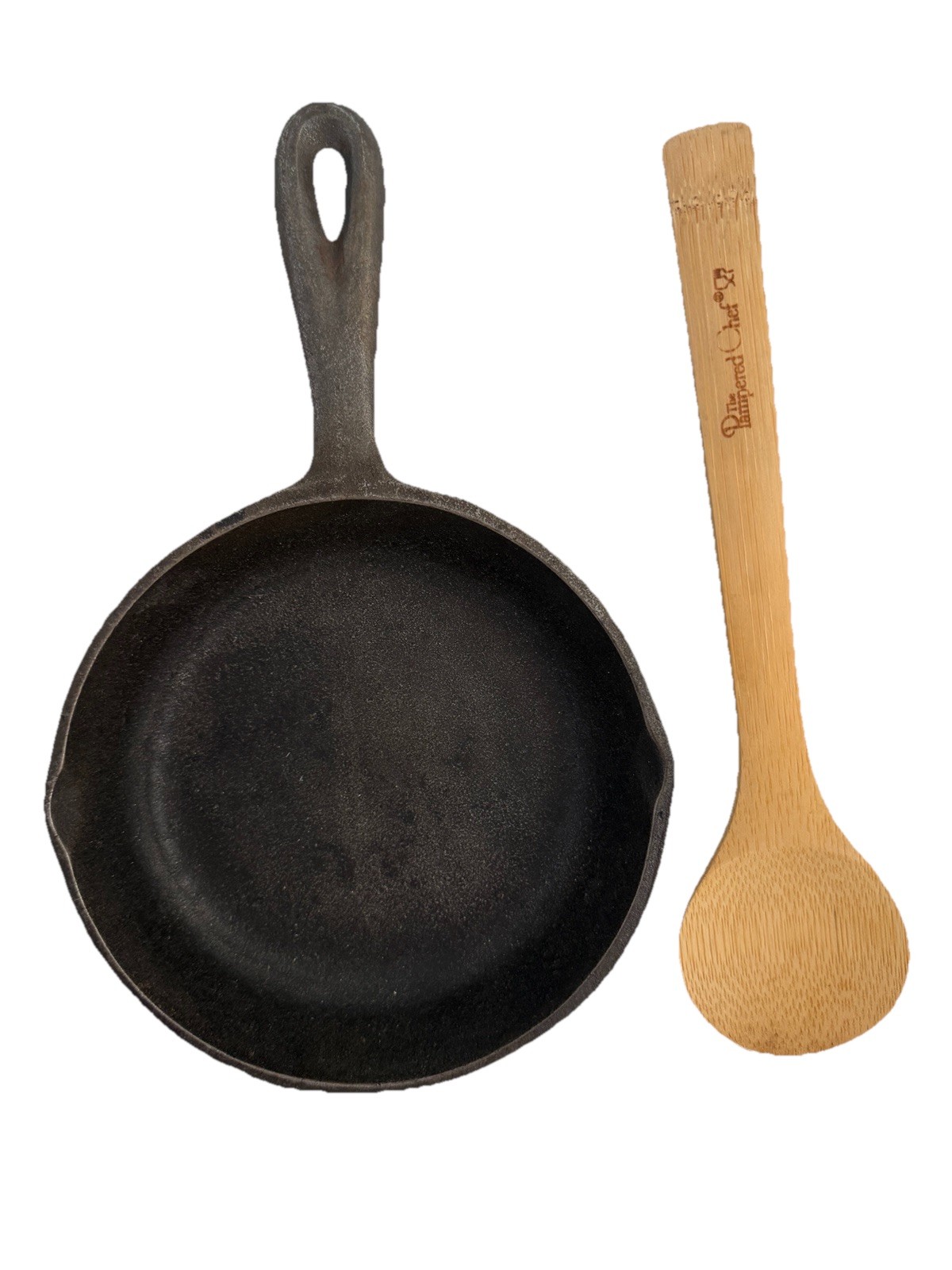 Vintage Cast Iron Skillet No 3 6⅝” – Small Fry Pan – Unmarked Lodge 1930s-50s