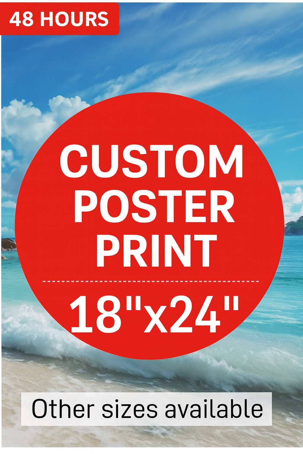 Custom Poster Prints-Upload Your Image,Personalized Photo to Poster Prints USA