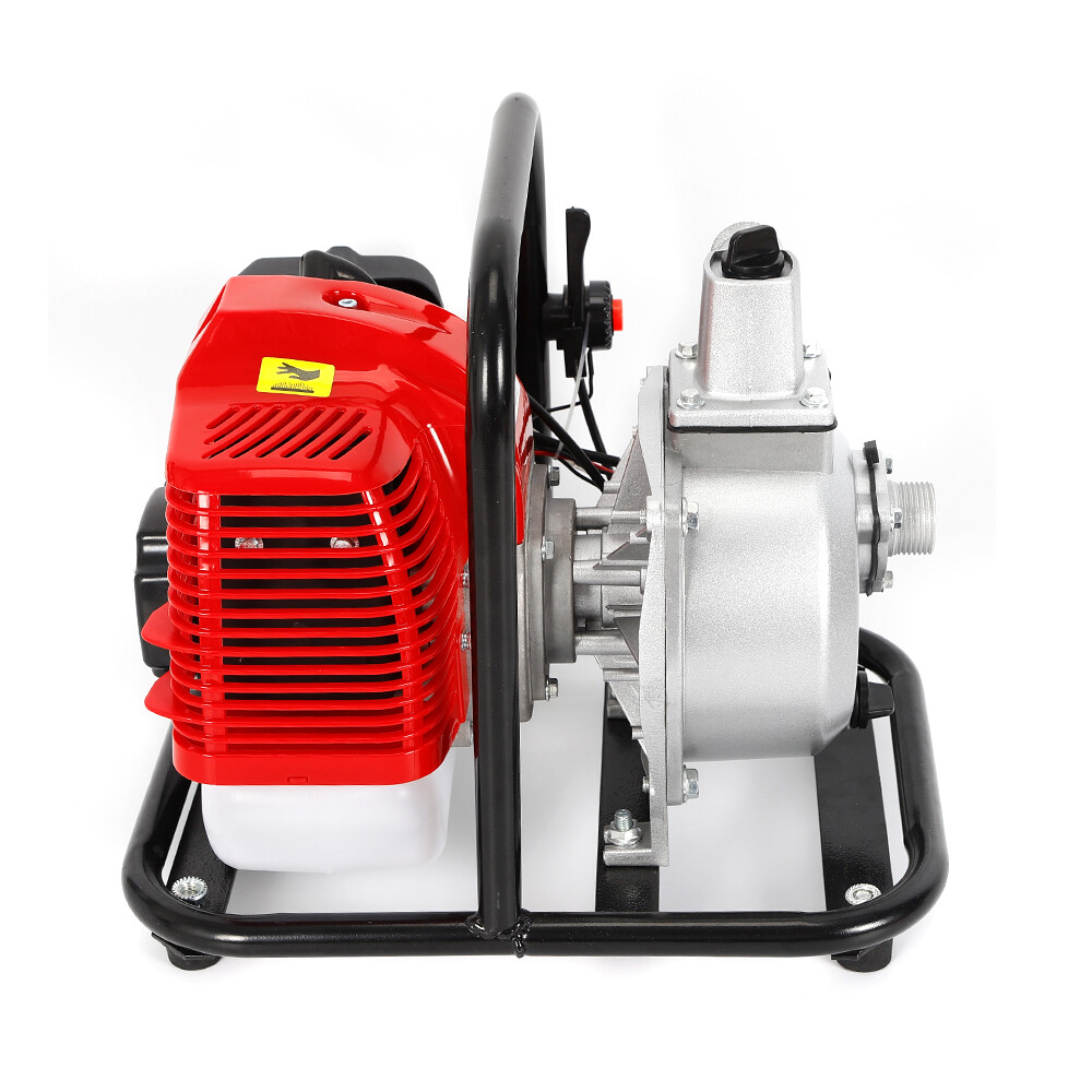 2 Stroke Gasoline Water Pump Gas-Powered Semi-Trash Irrigation Transfer Pump