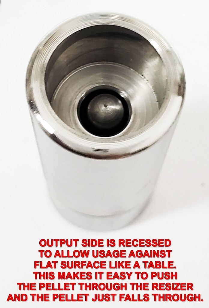 Pellet Resizer/Checker .30 Cal - Sizer - Stainless Steel - USA Made - Free Ship!