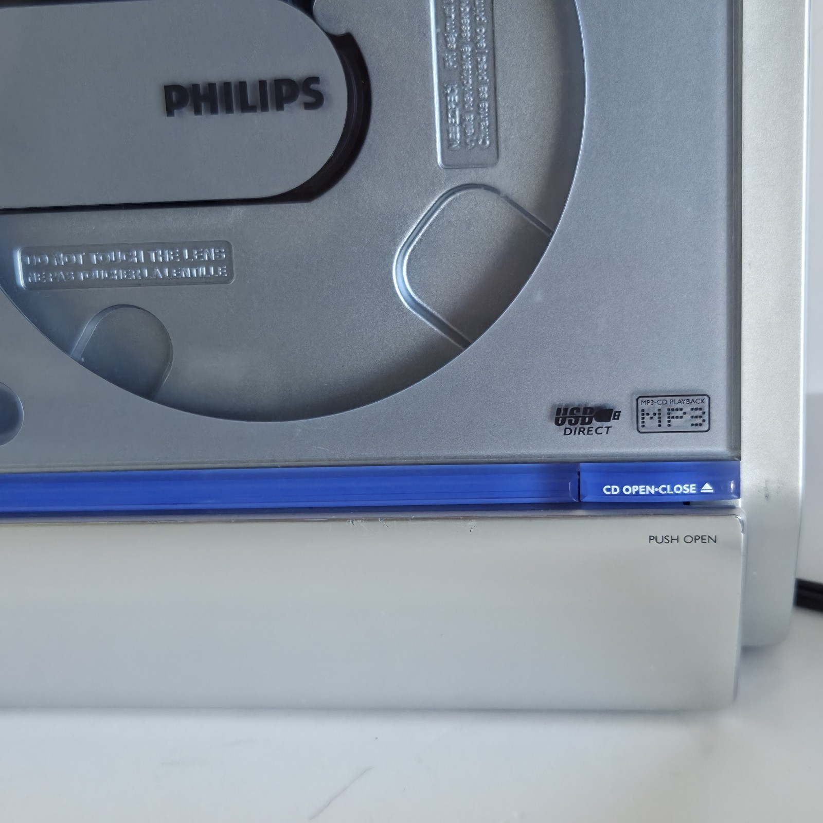 Philips Micro System MCM276R/37 Compact Disc AM/FM CD Player Stereo NO SPEAKERS