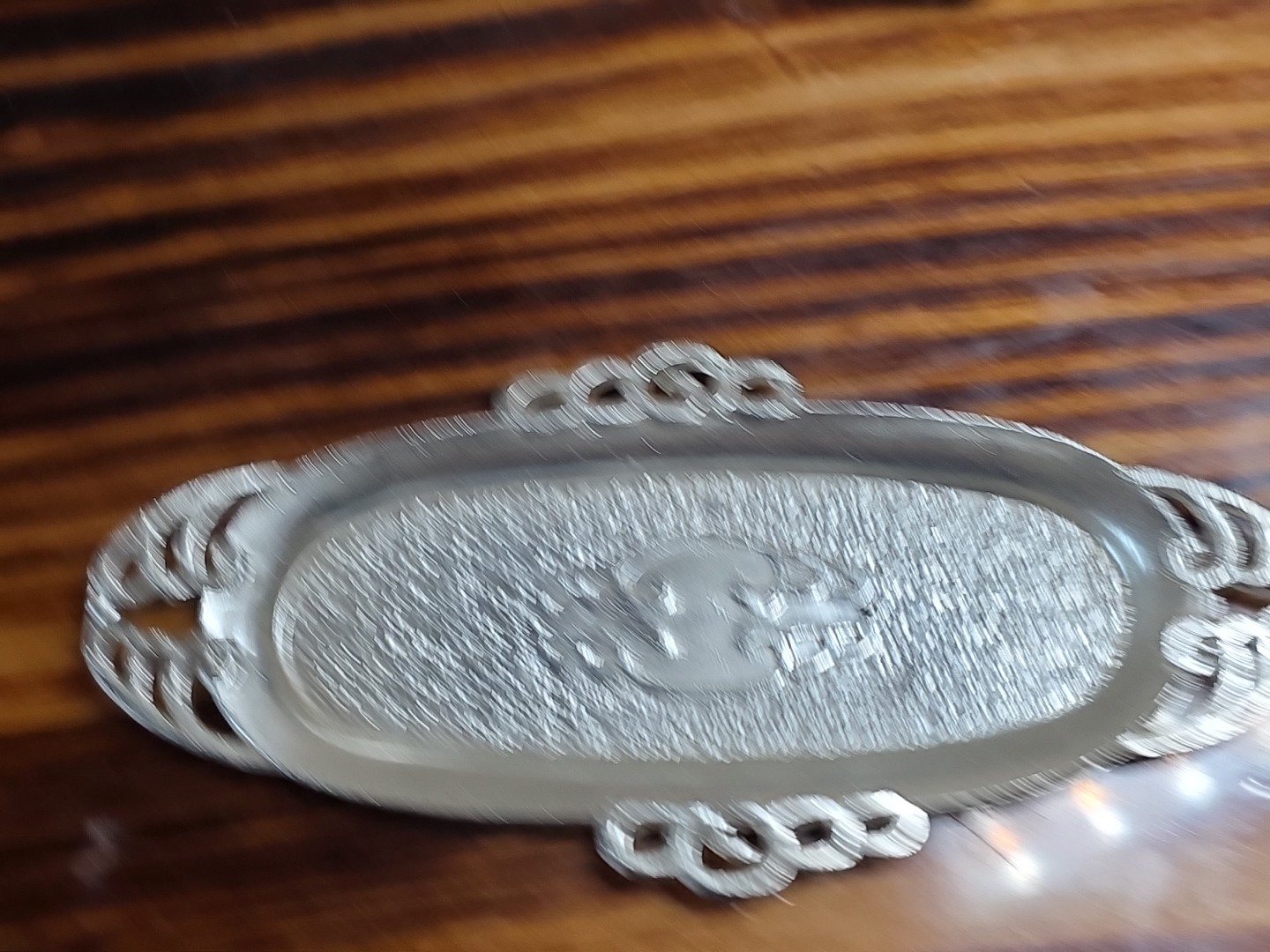 Vintage 1960s-70s Salt & Pepper Shakers Tea Set w/Tray Chicago Natural History