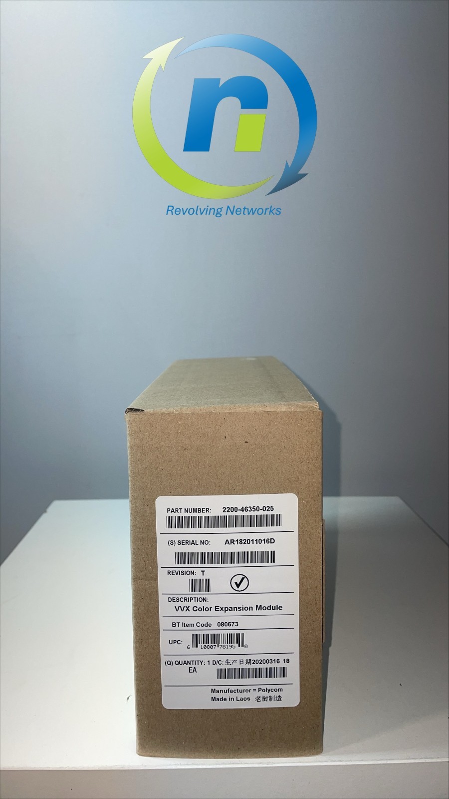 NEW Lot of 10 Polycom VVX Color Expansion Module 2200-46350-025 - 1Year Warranty