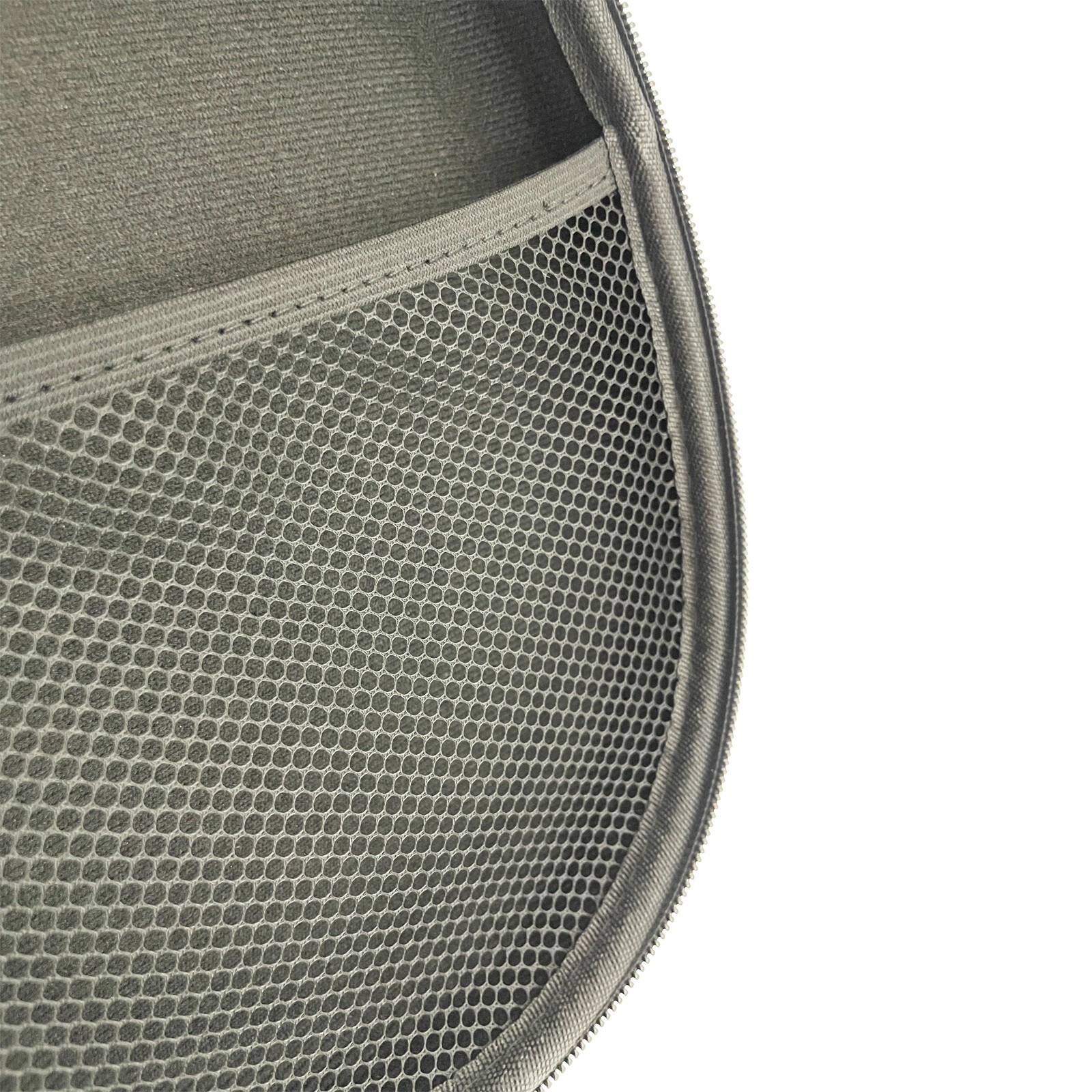 Portable Head-mounted Headphone Storage Case Zipper Bag Pressure-resistant