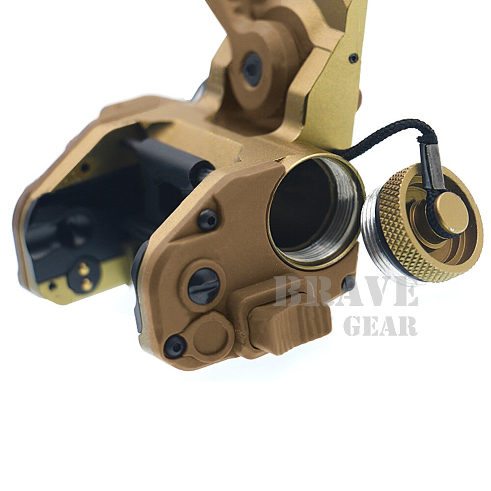 GSGM DPAM Mount w/Helmet Shroud for ANVIS Night Vision Dark Earth