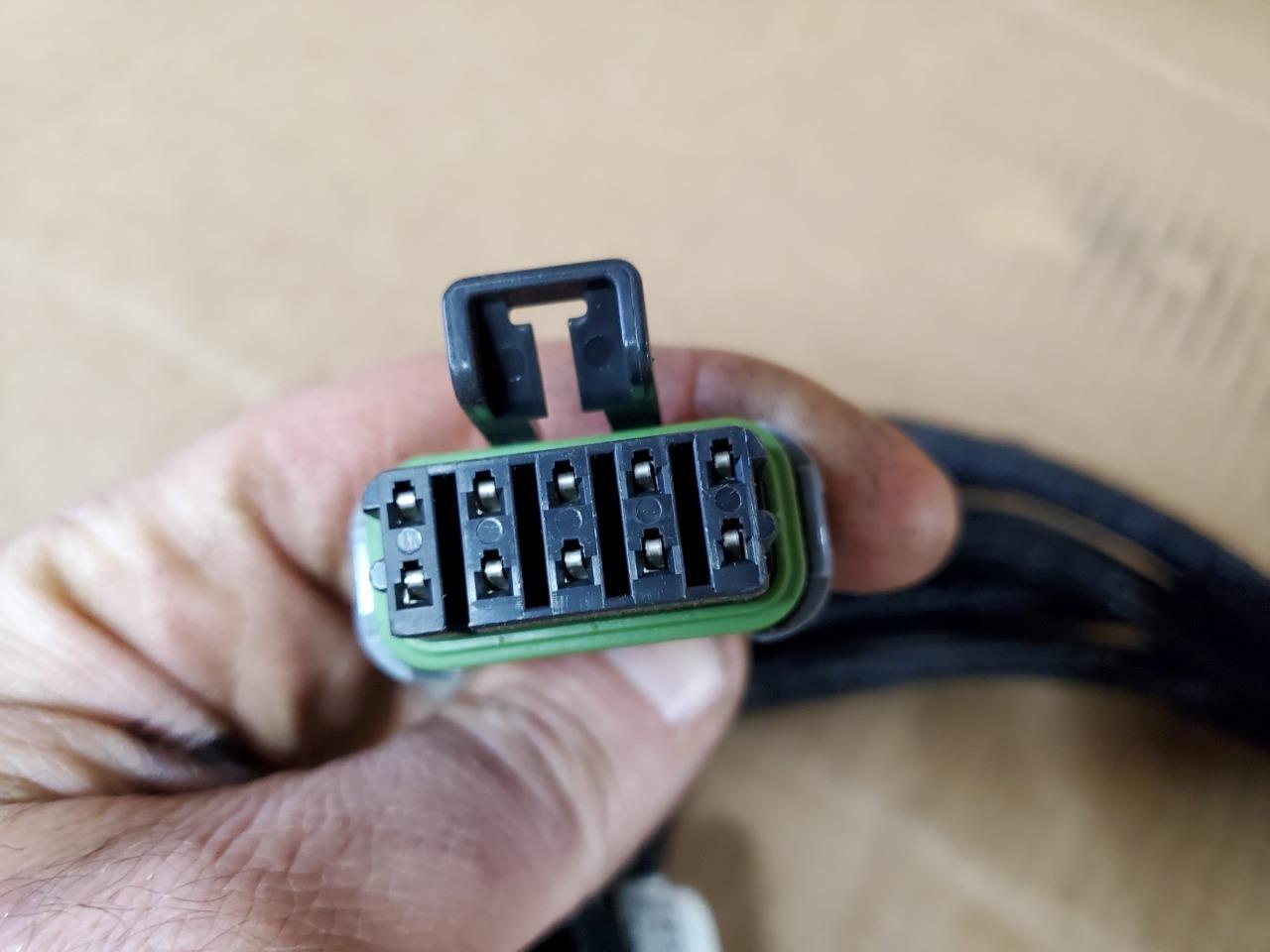 Genuine OEM Western/Fisher 26357 Light Wiring Harness Truck Side 11 pin 3 port 4