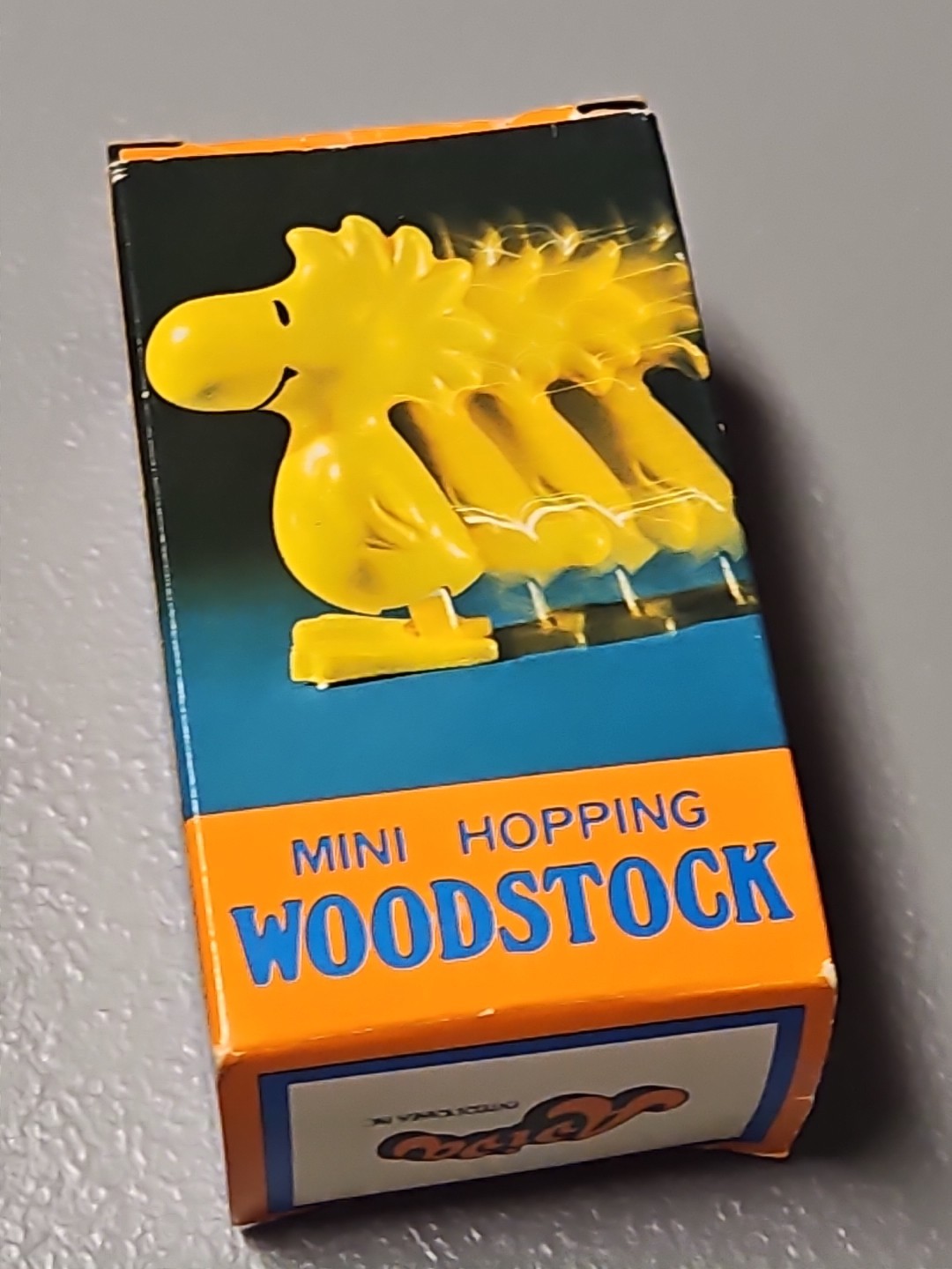 Vintage Aviva Mini Hopping Woodstock Wind-Up Toy