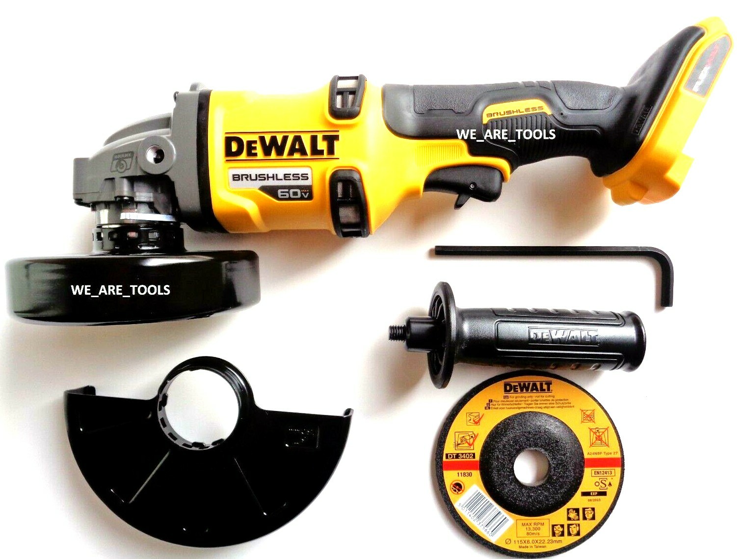 Dewalt DCG418B Flexvolt 60V Grinder 4 1/2 - 6" Cordless Brushless 60 volt DCG418