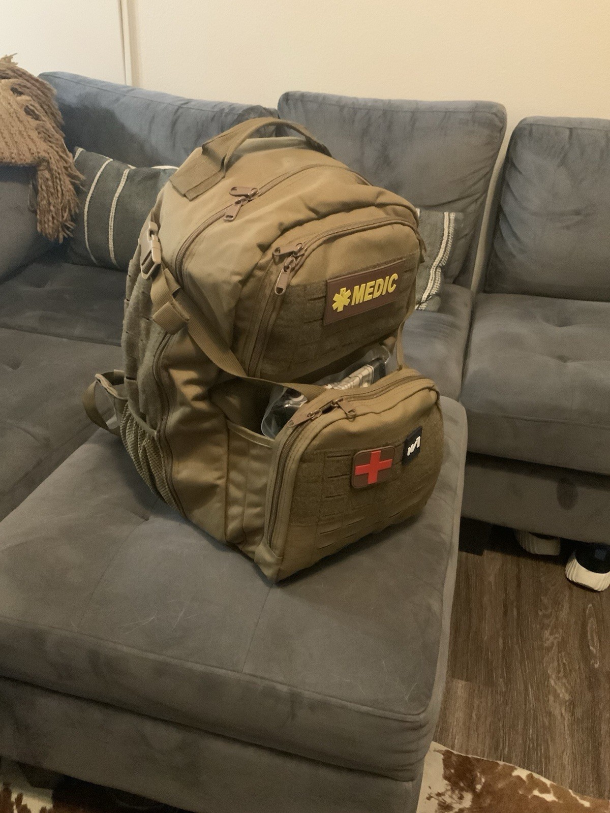 W1 Combat Medic Aid Bag (Stocked And Unexpired)- 322 Pieces