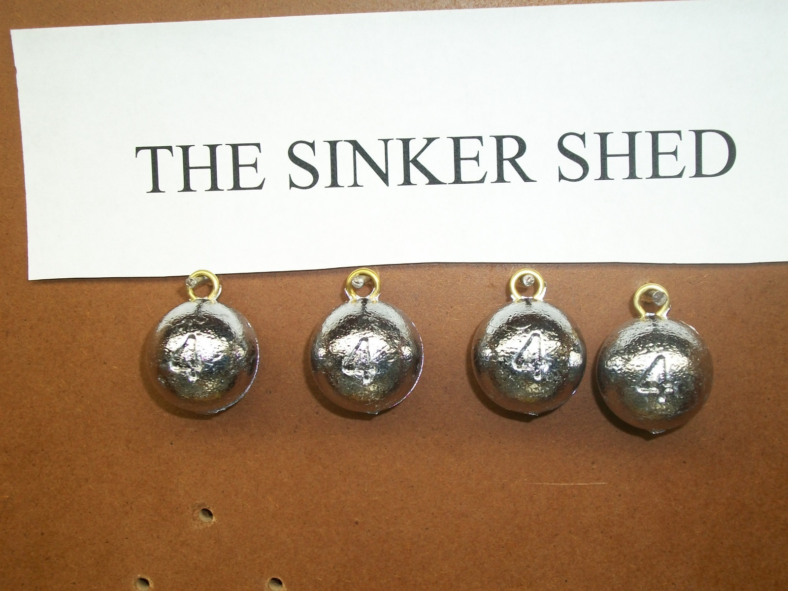 4 oz cannon ball sinkers - choose quantity 6/12/25/50/100/250 - FREE SHIPPING
