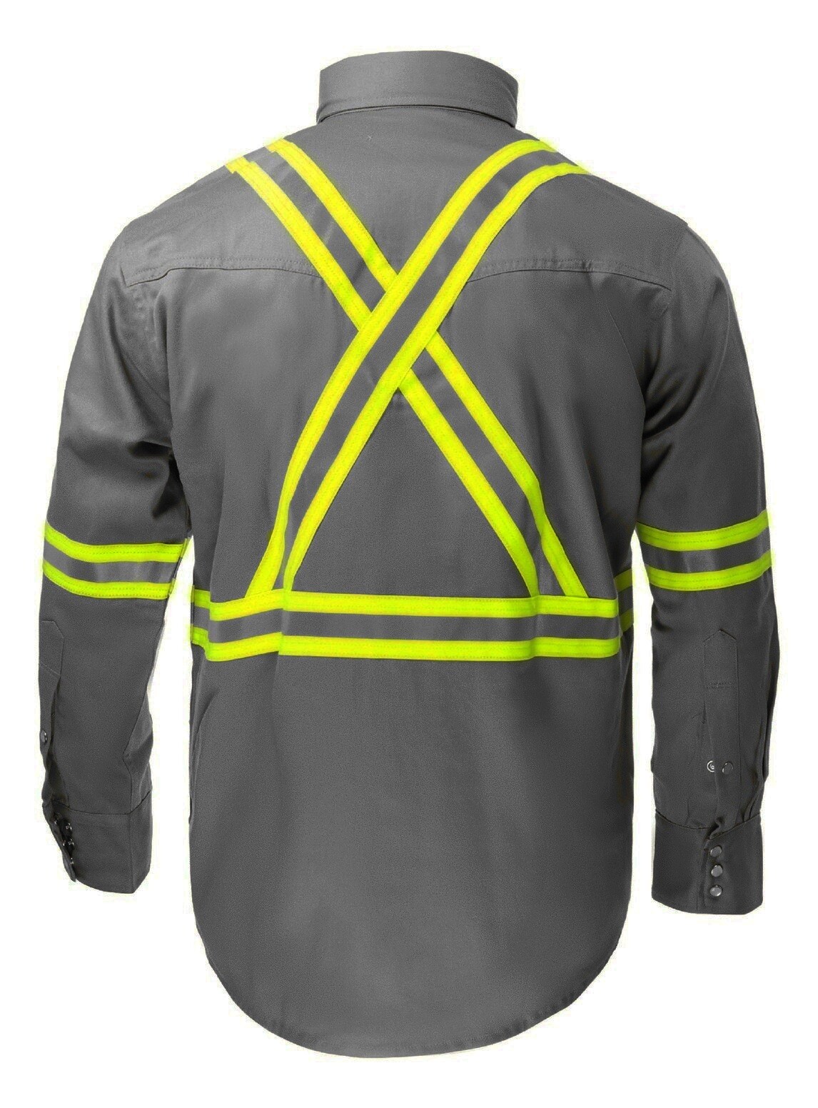 Flame Resistant FR High Visibility Lightweight Work Shirt