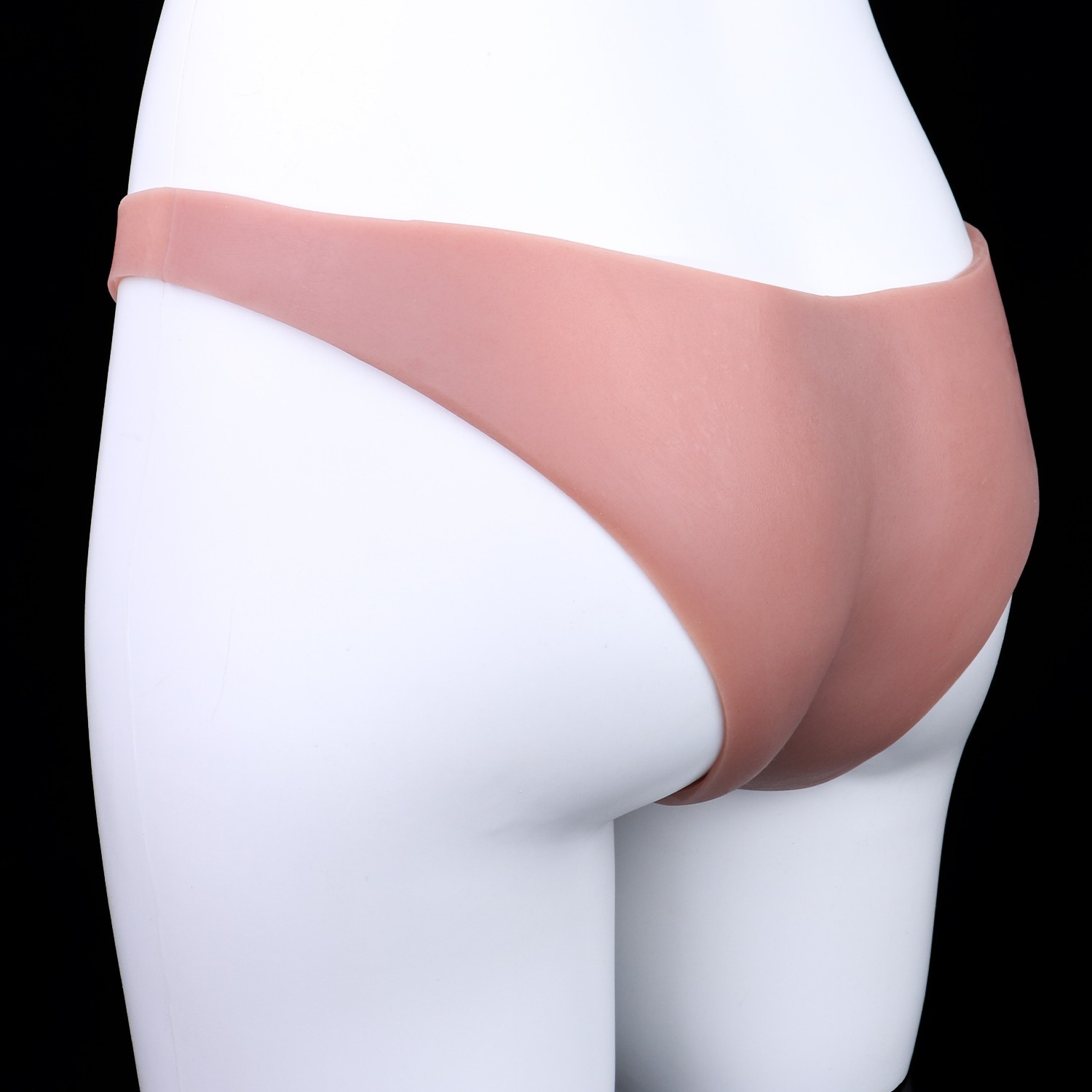 Wearable Penis Sleeve Extender&Enlarger For Men Silicone Realistic Hollow Pants