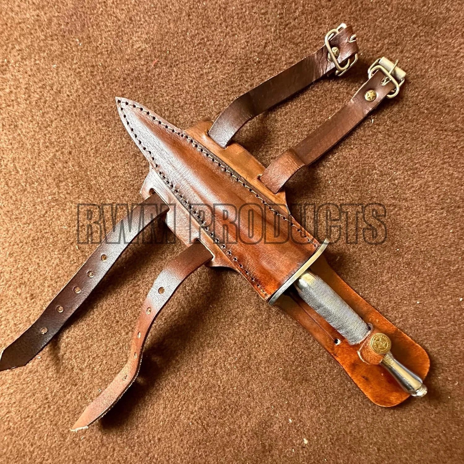 British Army Fairbairn Sykes Commando Dagger Knife Boot Dagger & sheath