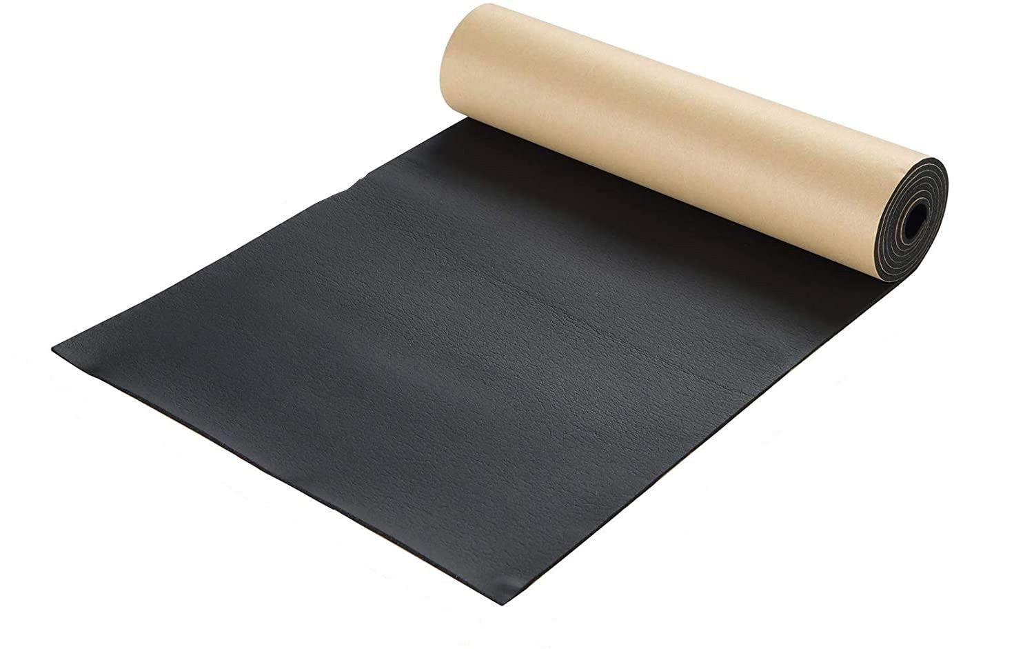 Sponge Neoprene with Adhesive Foam Rubber Sheet 1/8” Thick X 12” Wide X 54” L...