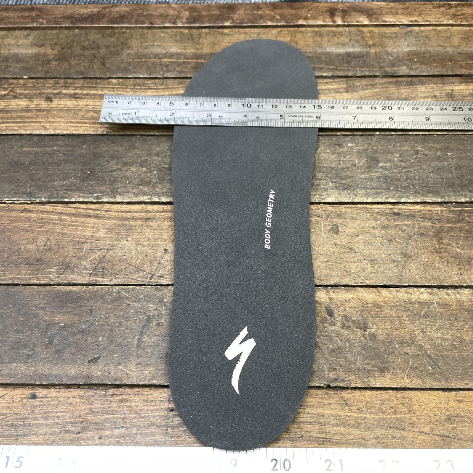 Specialized Masterfit Body Geometry Custom Footbeds Insoles 44-45 Black Cycling