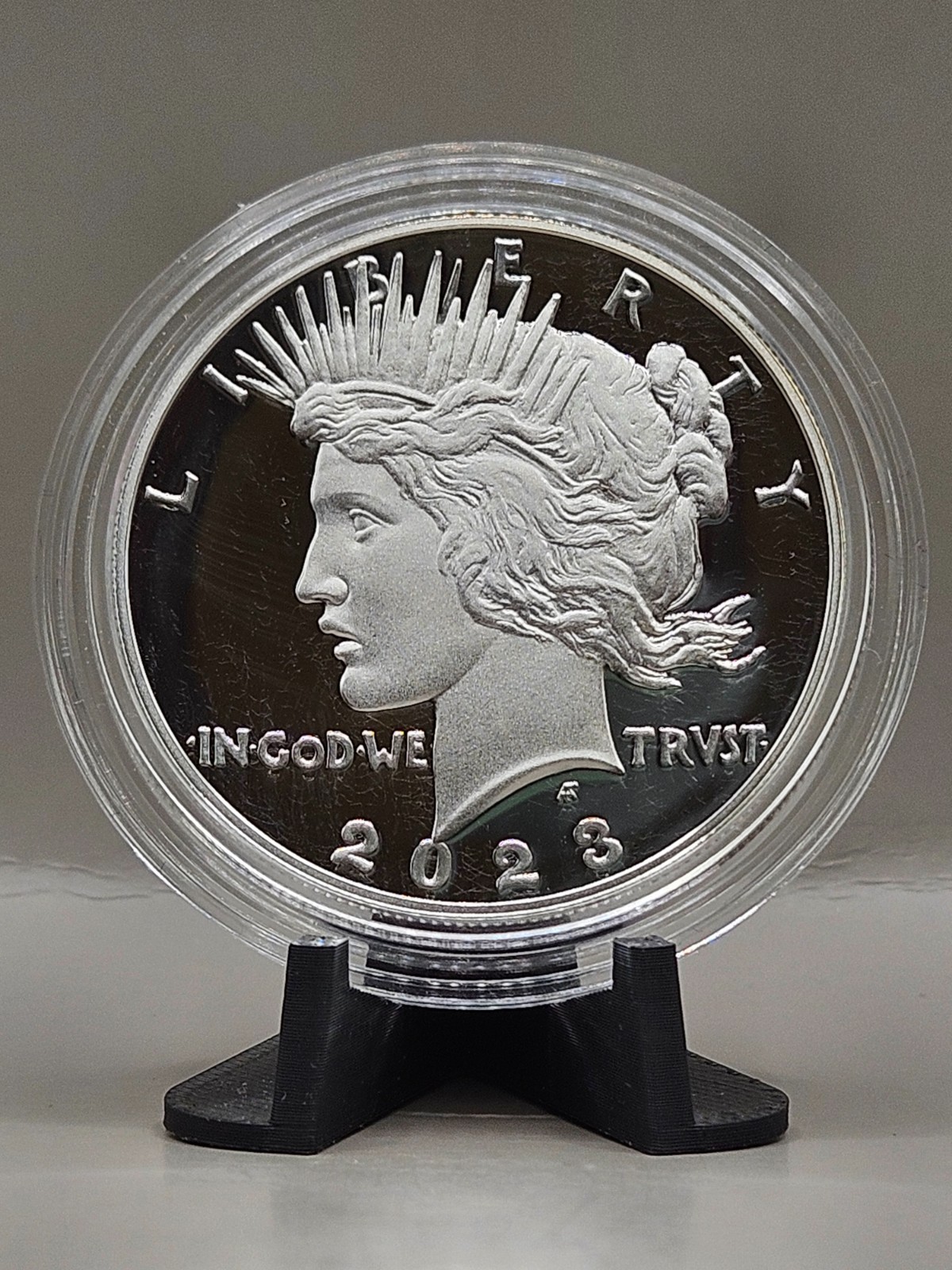 2023 Peace Silver Dollar Proof - OGP Box & COA (23XL)