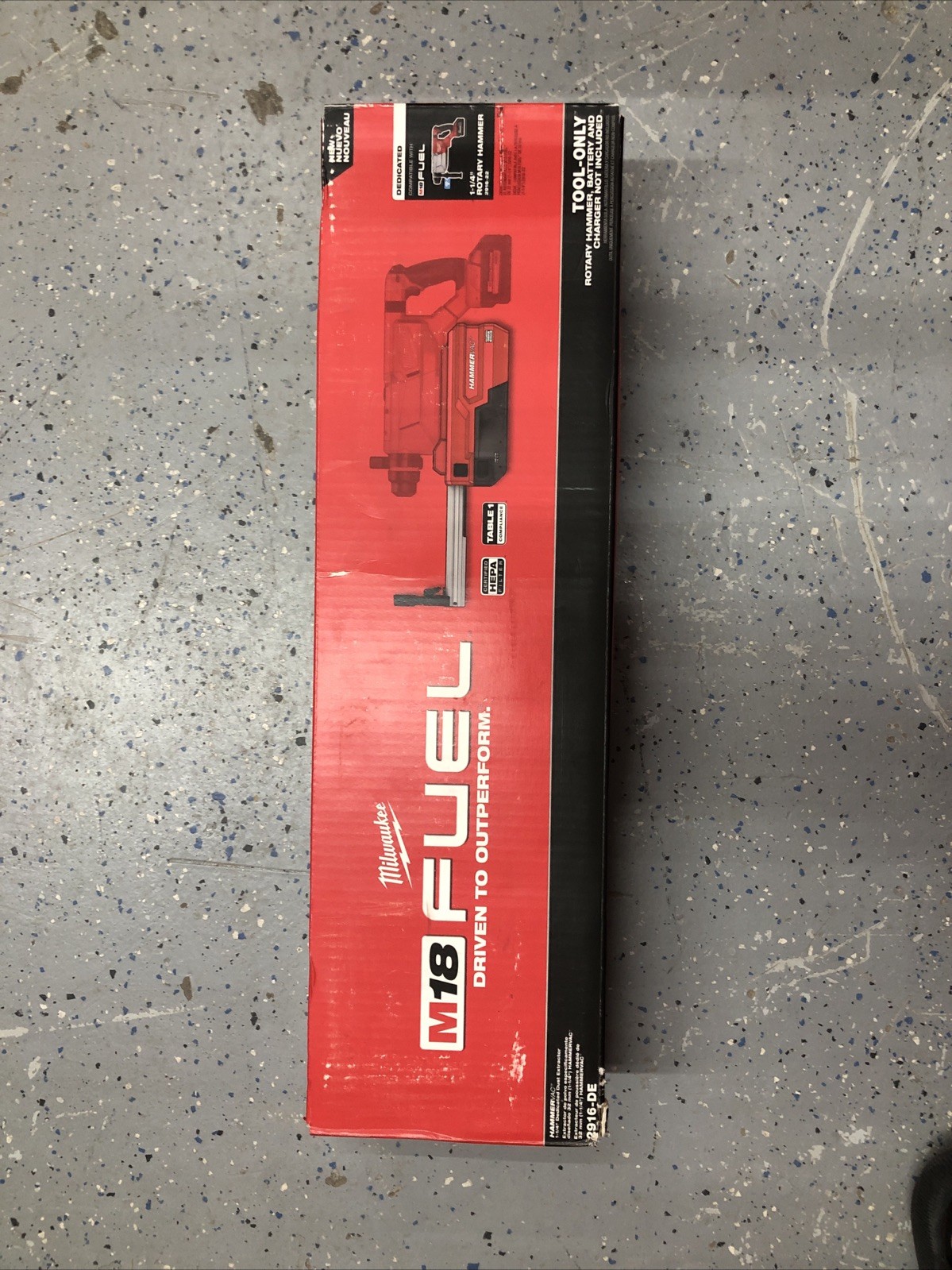 Milwaukee Tool 2916-De M18 Fuel Hammervac Dedicated Dust Extractor For M18 Fuel