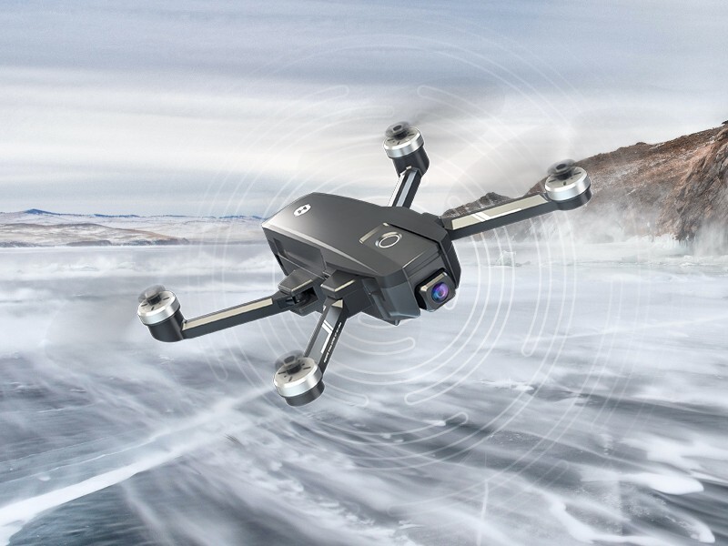 Holy Stone 720E Foldable RC Drone with 4K EIS UHD 130 FOV Camera Brushless 5GHz