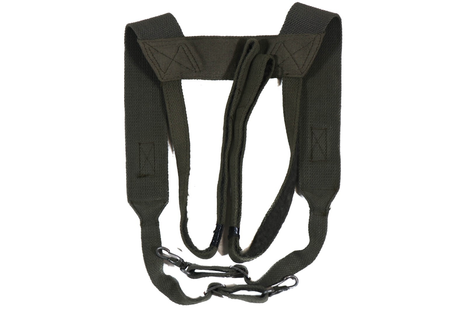 Authentic French FAMAS Combat Suspenders Field Harness OD Green Army Military
