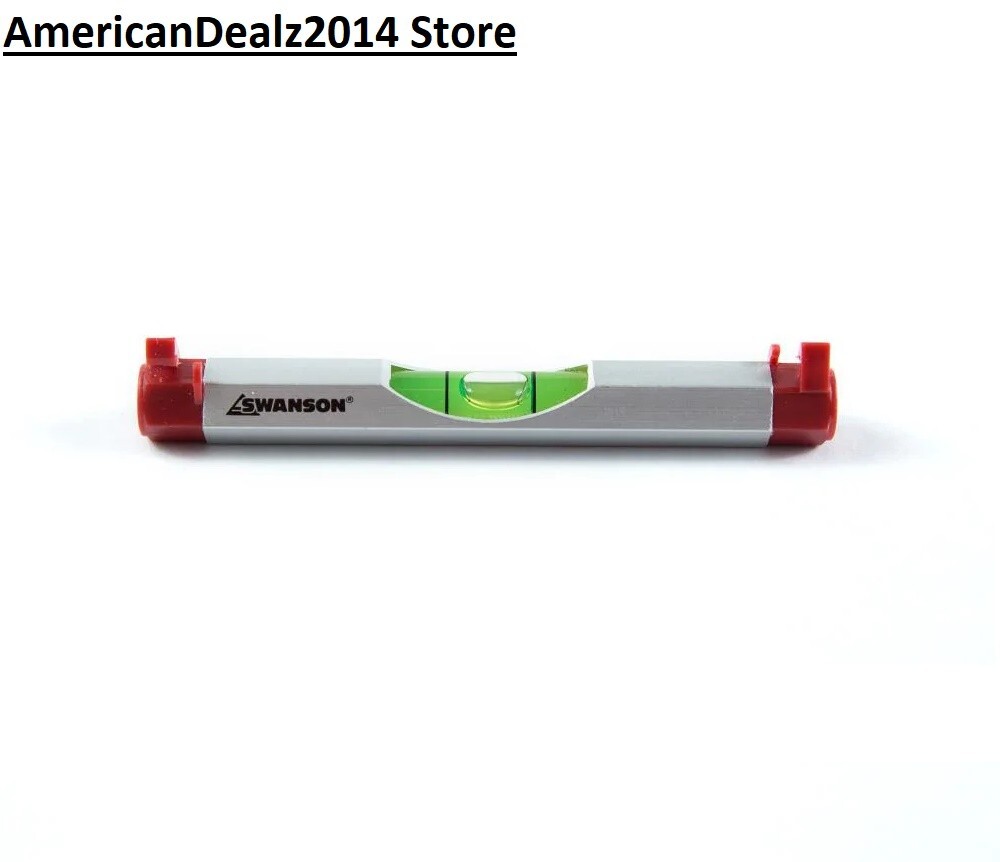 4 in. Aluminum Line Level By Swanson NEW!! FREE SHIP!!