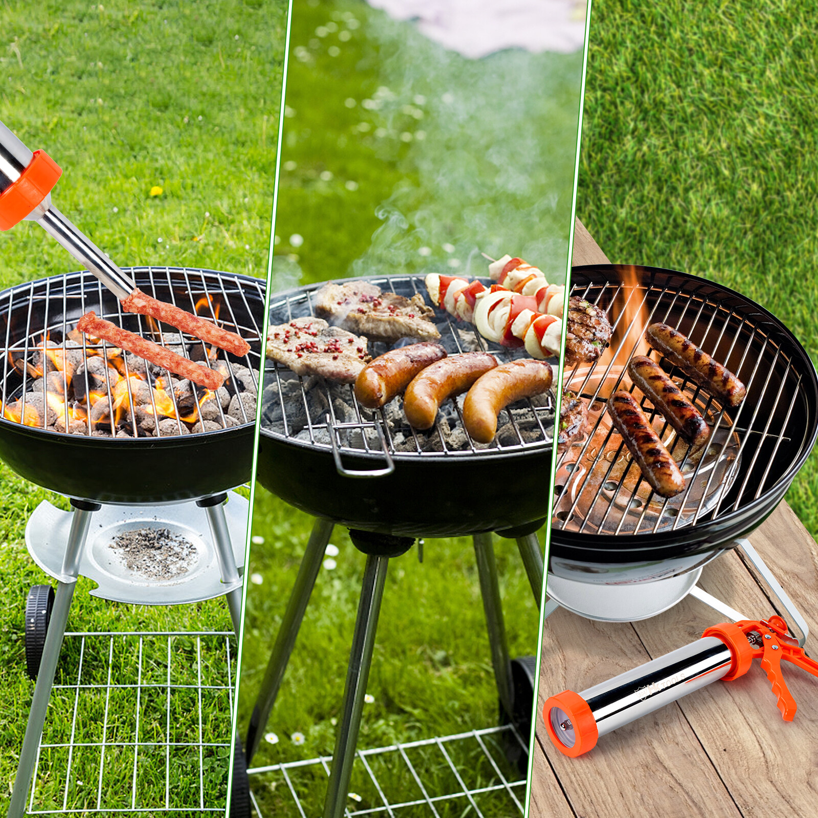 HK Jerky Gun Kits 2.5 Pound Stainless Steel Sausage Making Gun