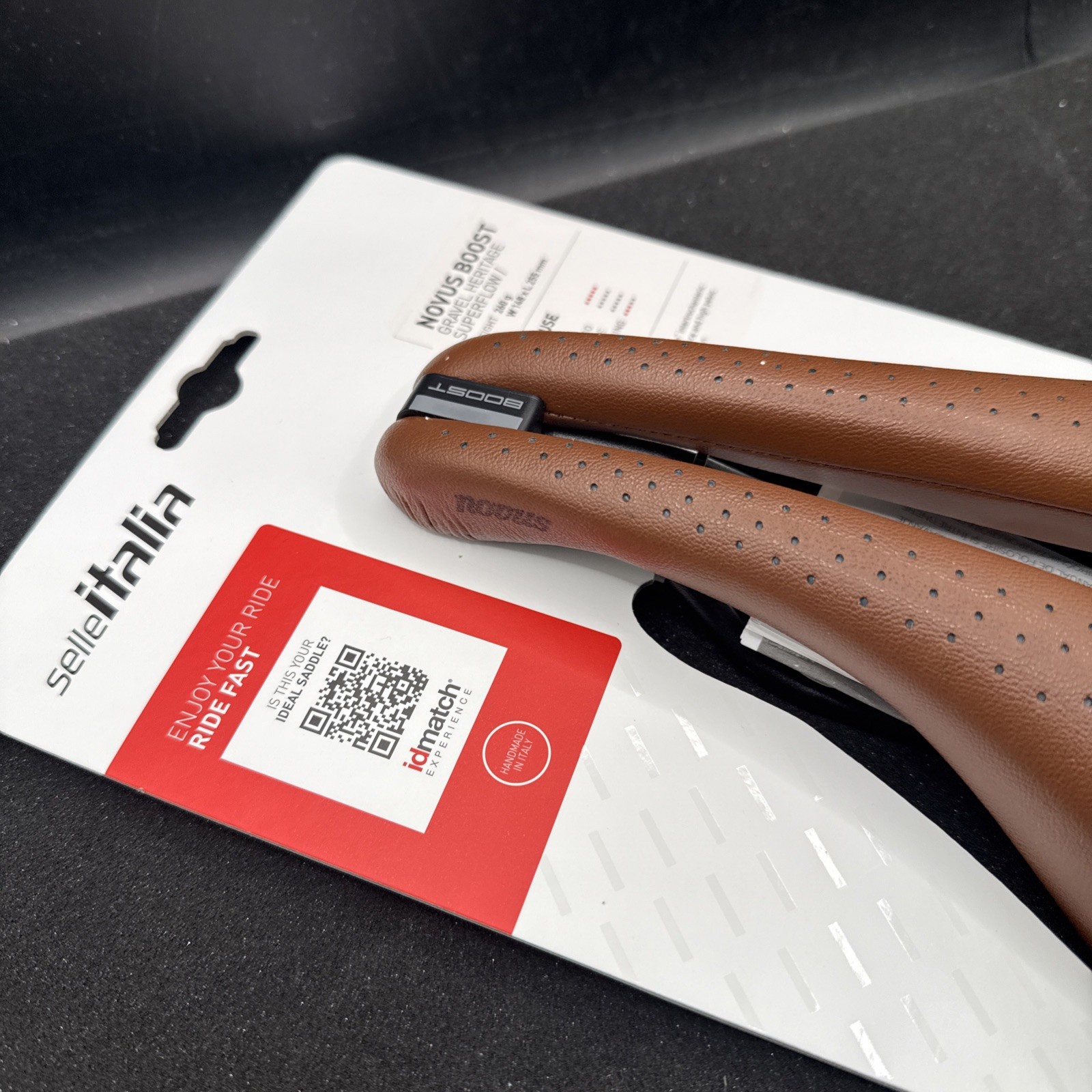 Selle Italia Novus Boost Gravel Heritage L3 Superflow 148mm Ti316 (9419-61)