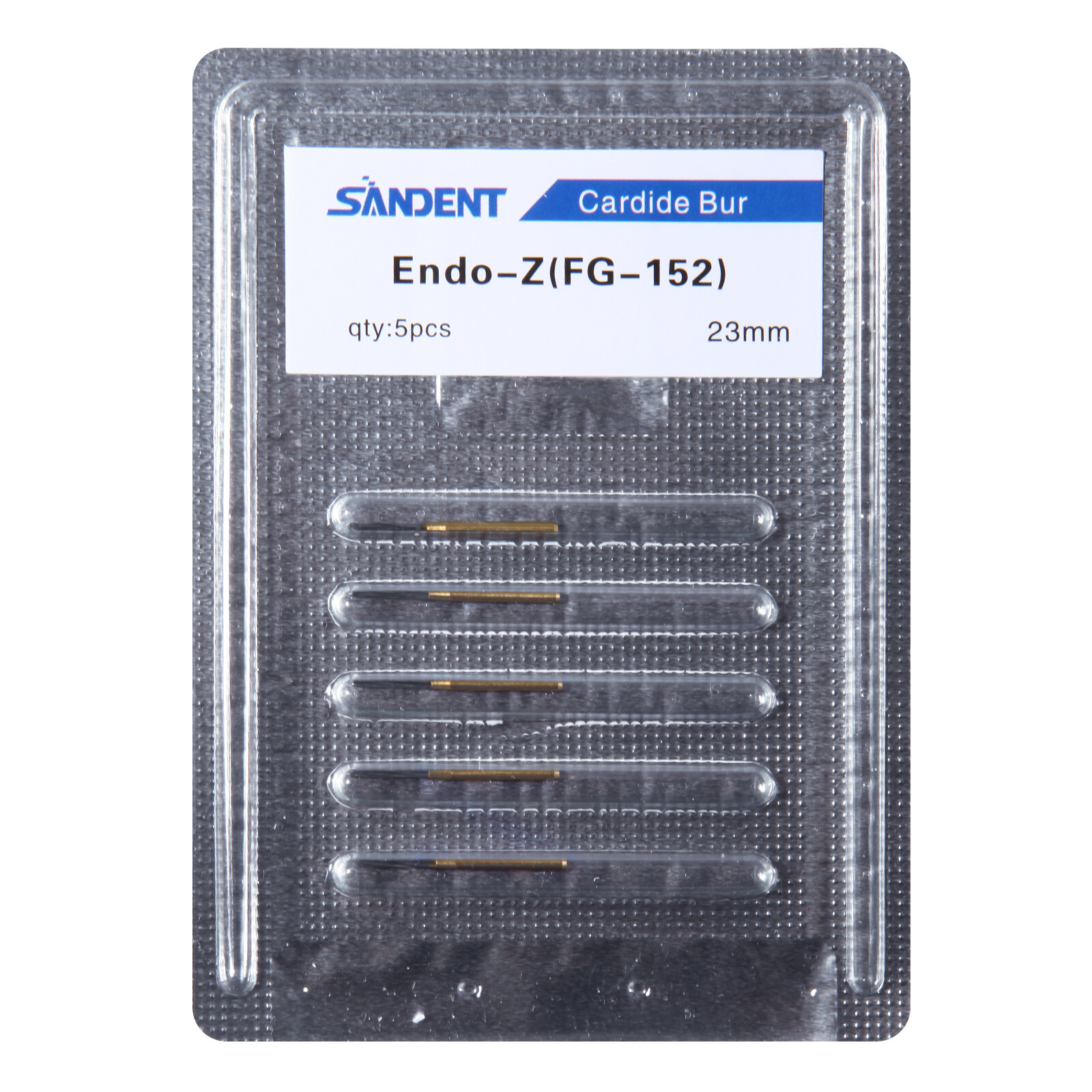 Dental Endodontic ENDO-Z Tungsten Carbide Burs FG Round Bur High Speed 23mm USA