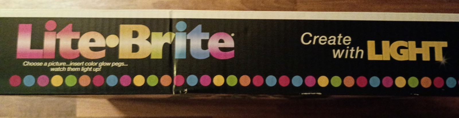 NEW!Lite Brite Set Classic Toy By Hasbro 214 pieces - NOS Retro Toy