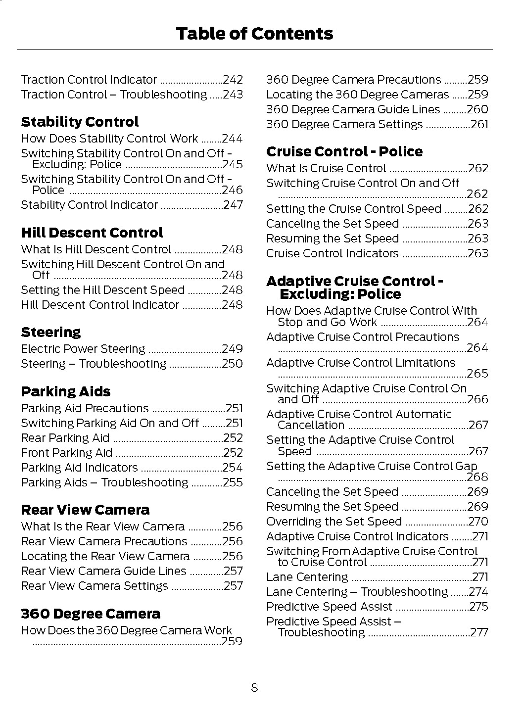 2026 Ford Explorer Owners Manual User Guide