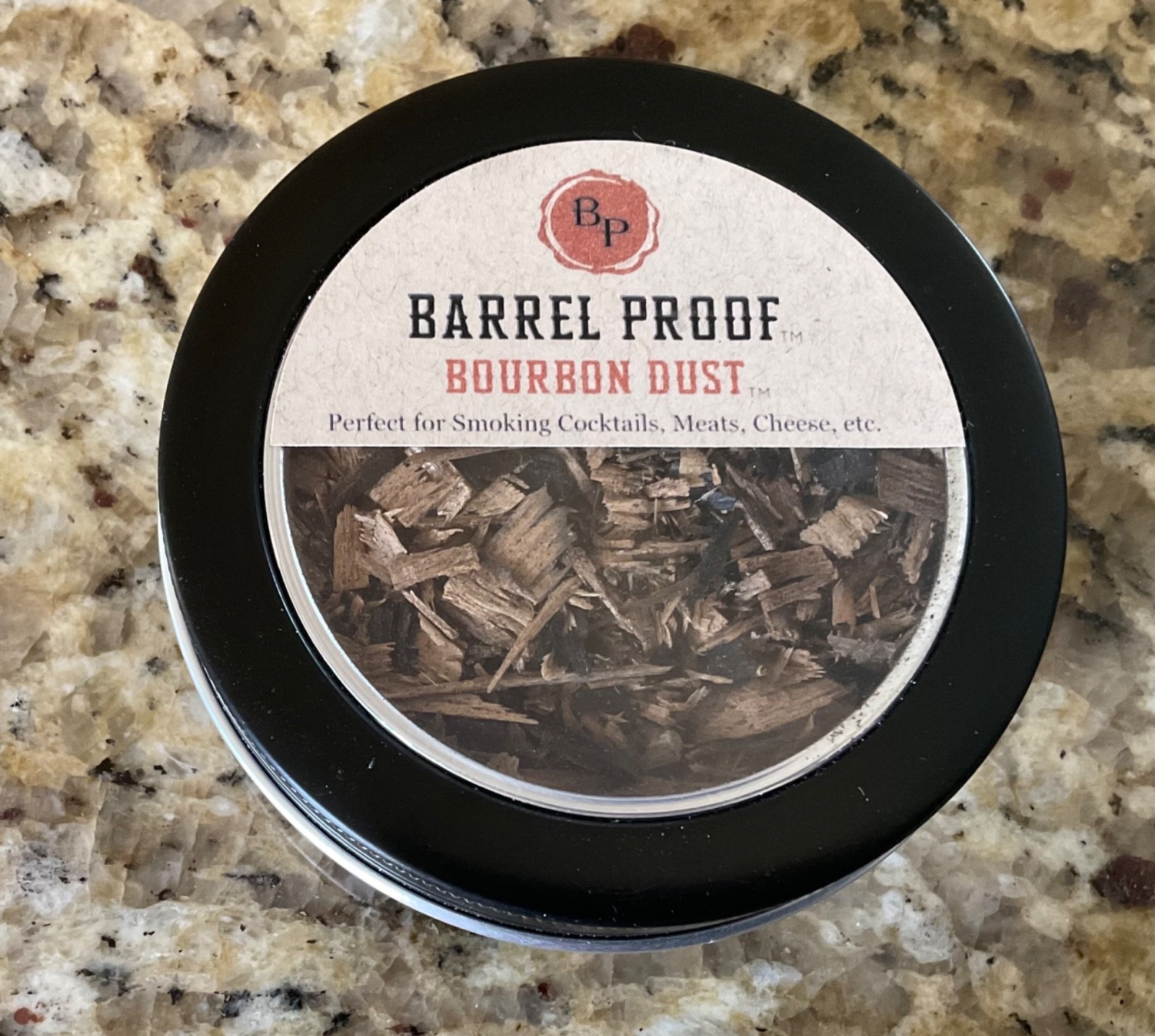 3 Bags Barrel Proof Bourbon Barrel Wood Blocks for Smokers + 2 Cans Bourbon Dust