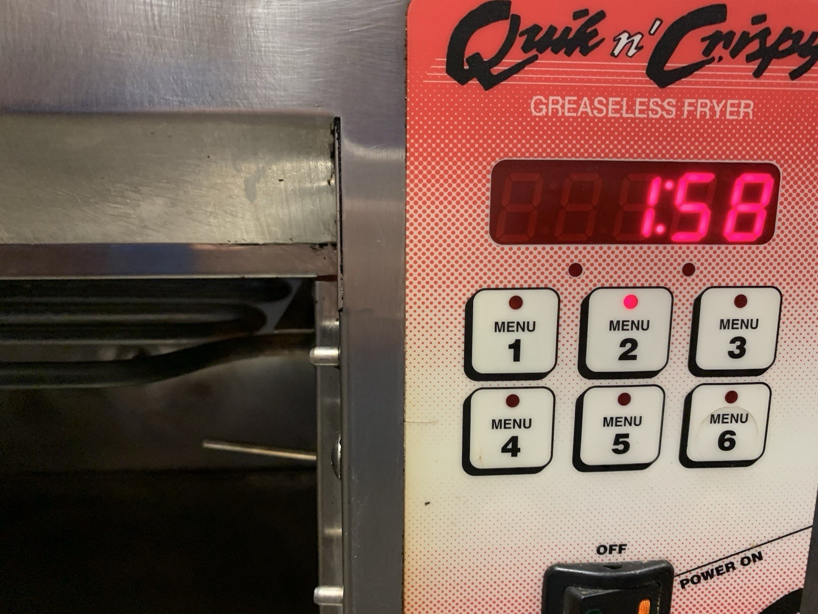 Quik n' Crispy GF II Countertop Greaseless Commercial Air Fryer
