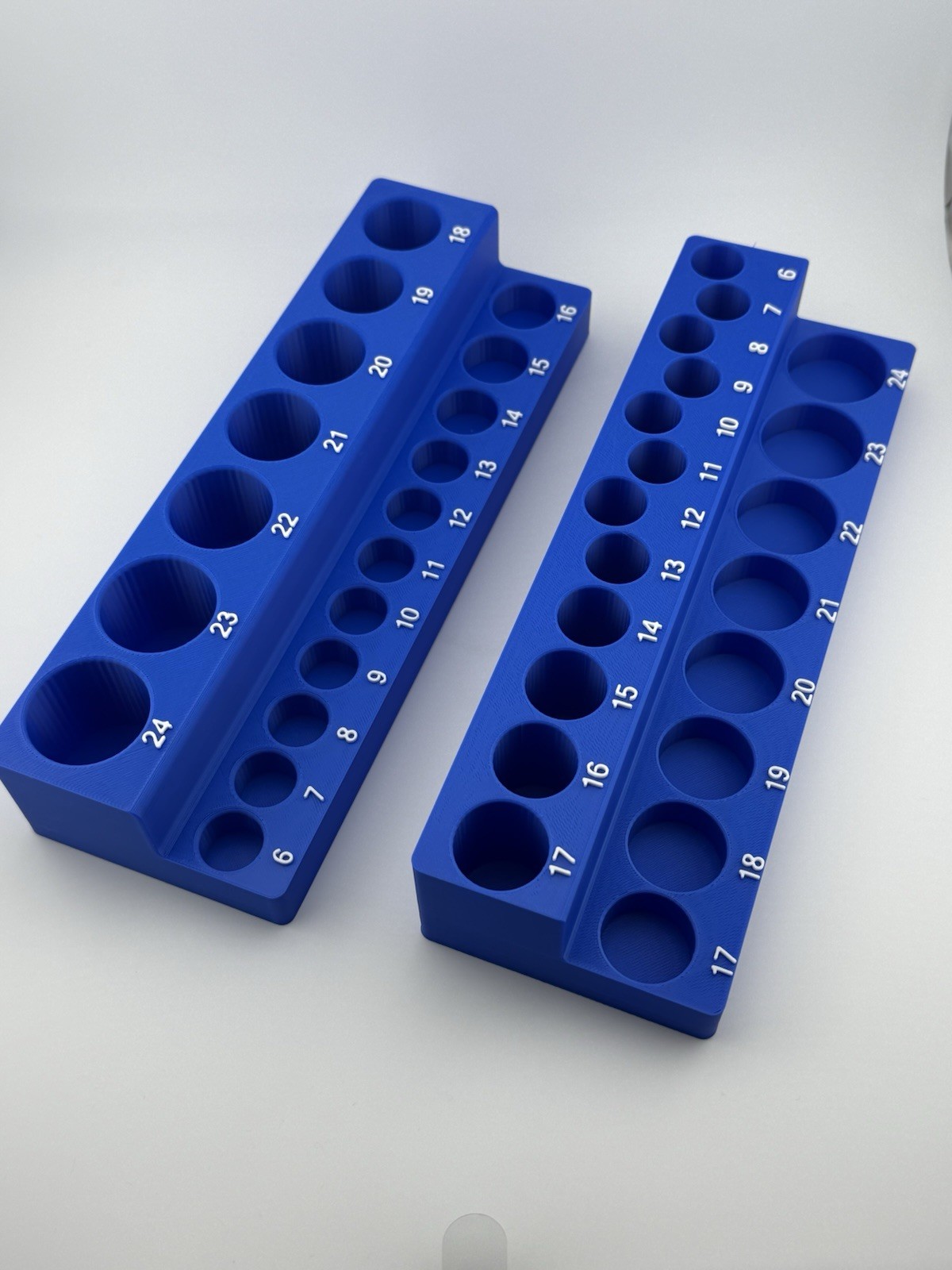 Harbor Freight Quinn 1/2", 3/8" & 1/4" Master Socket Set Organization Bins