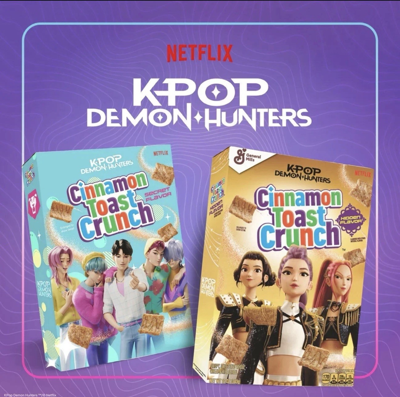 Cinnamon Toast Crunch x KPop Demon Hunters Box Set (2 Boxes) In-Hand Ships ASAP
