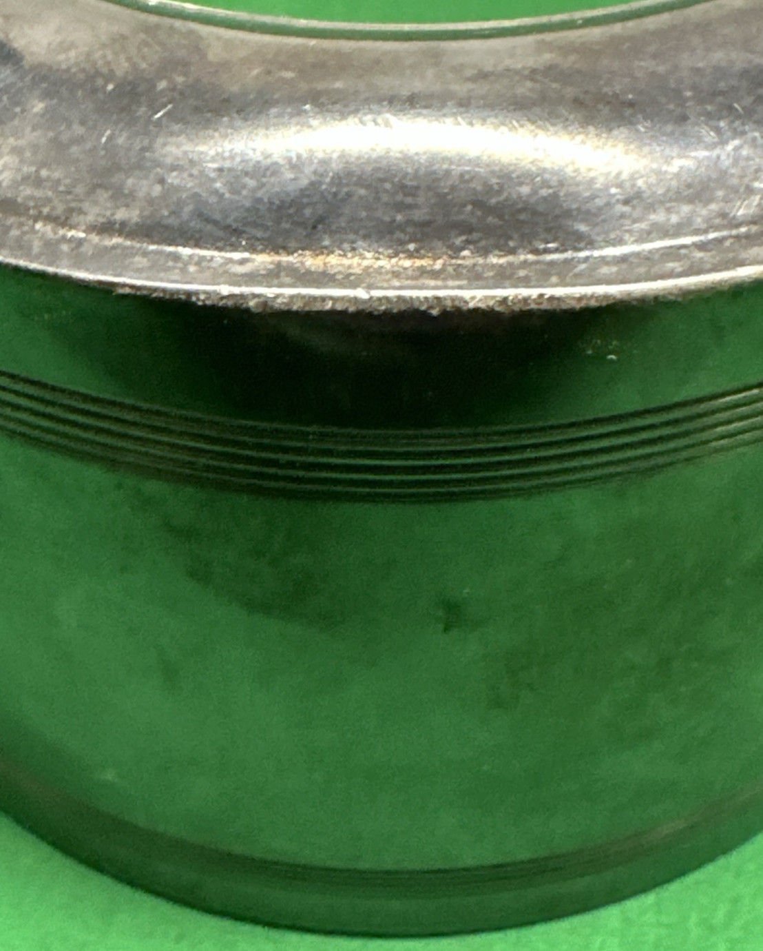 2-Pc Set Silverplated HALF CIRCLE FLASK SET Apollo EPBM 4961 Made in USA