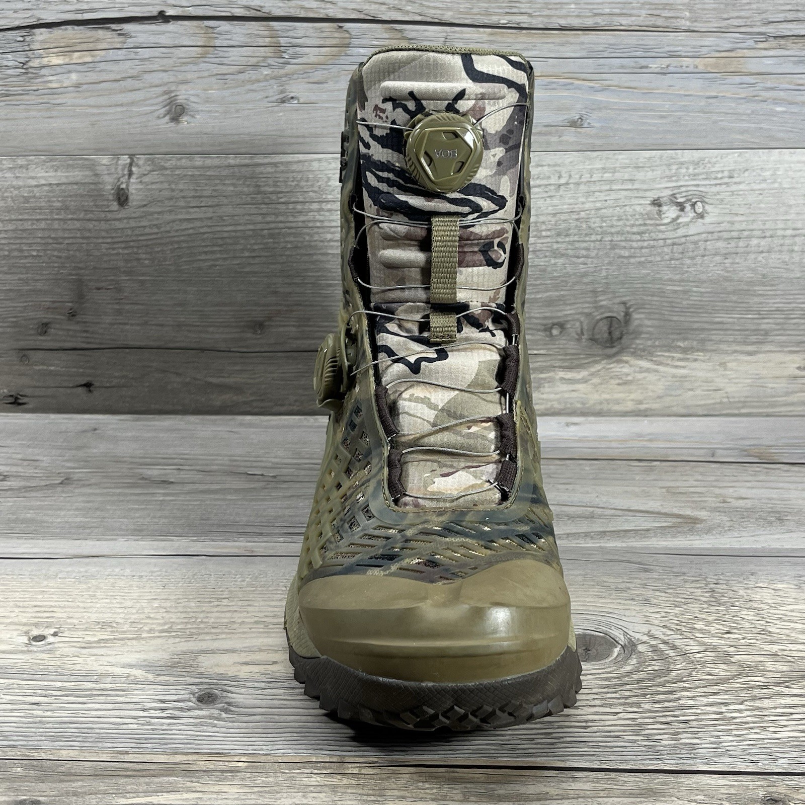 Under Armour Boots Men's 8.5 Cam Hanes CH1 Goretex Camo Hunting BOA Hiking