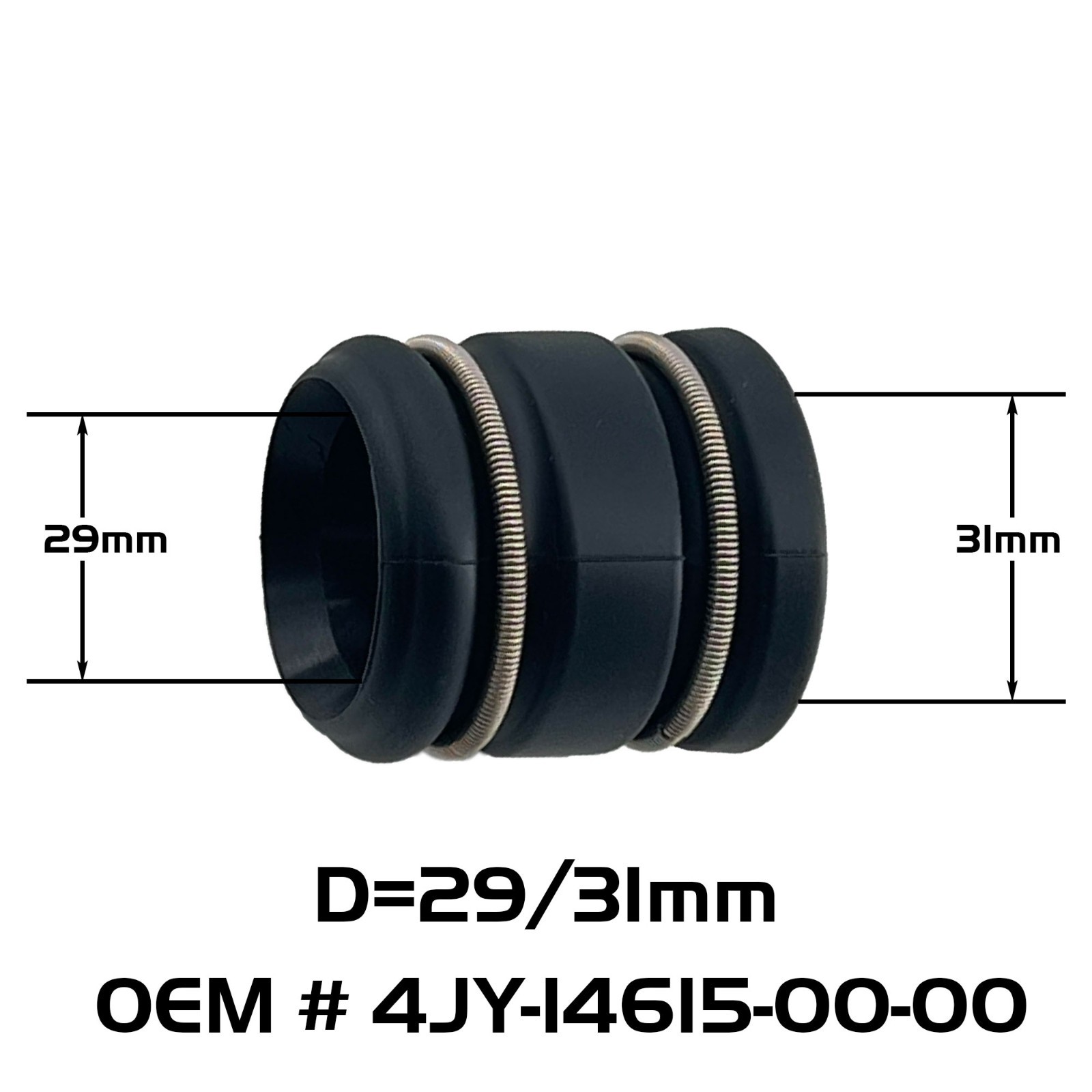 2 Stroke YZ 125 cc Expansion Chamber Muffler Yamaha Exhaust Seal Kit YZ125 Pipe