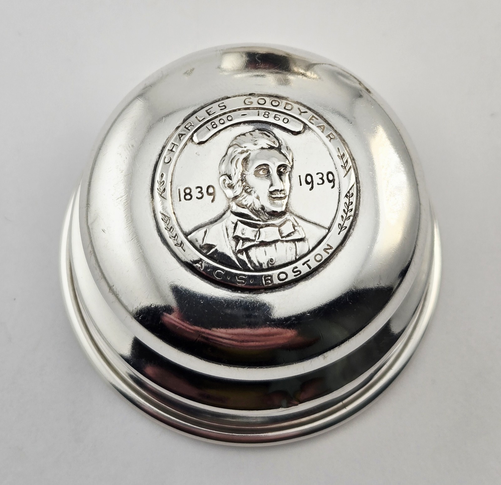 Vintage Sterling Silver Charles Goodyear Cocktail Shaker A.C.S Boston 1939 152g