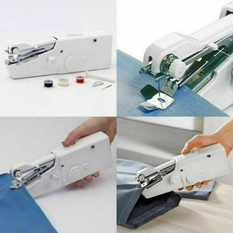 Mini Portable Smart Electric Tailor Stitch Hand-held Sewing Machine Home Travel