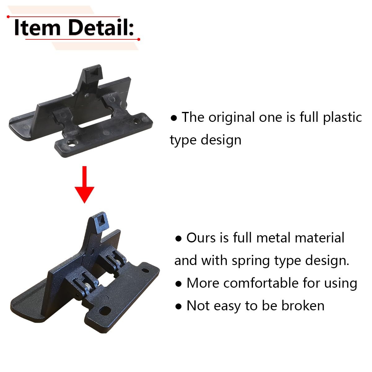 Metal Center Console Latch for 07-14 Silverado Sierra Yukon