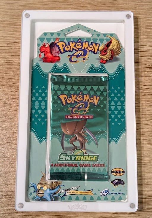 Pokemon Booster BLISTER Pack Acrylic CASE Protective Magnetic display Case
