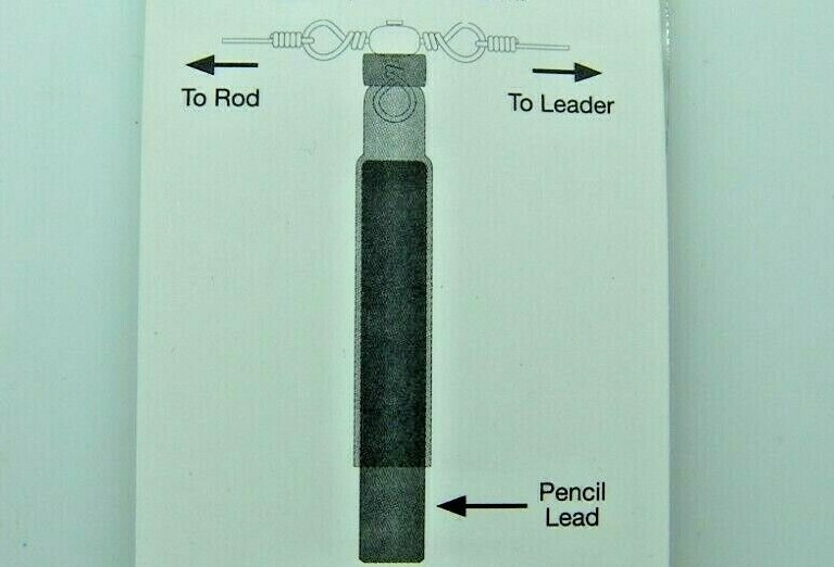 Lead Cinches Beau Mac 1/4" 3 Ct Black Drift Fishing Tackle w/Cross Line Swivel