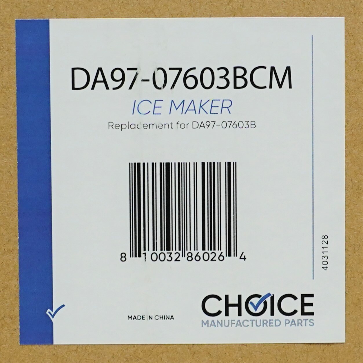 Choice Parts DA97-07603B for Samsung Refrigerator Freezer Ice Maker Assembly