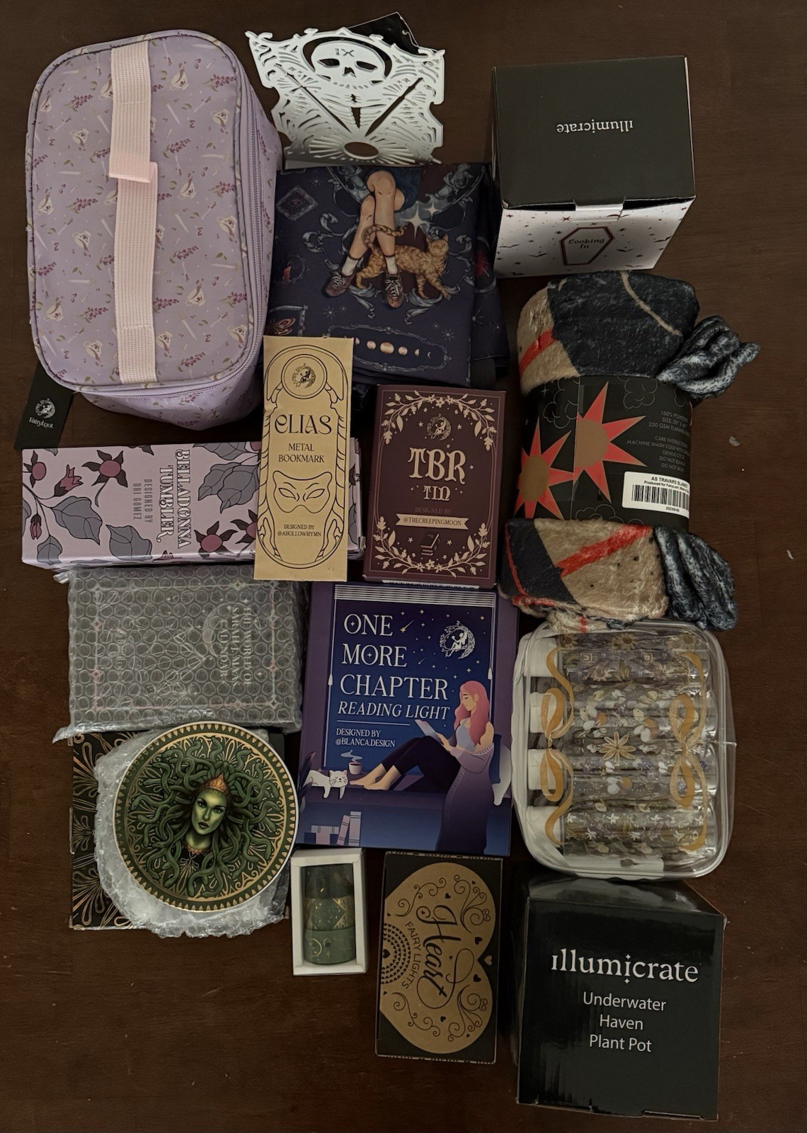 Bookish Shelf Decorations FairyLoot, Illumicrate, Bookish Box Items