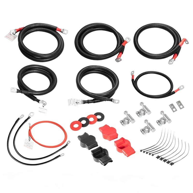 For 1999-2003 Ford Superduty F250/F350/Excursion 7.3L Diesel Battery Cables Kit