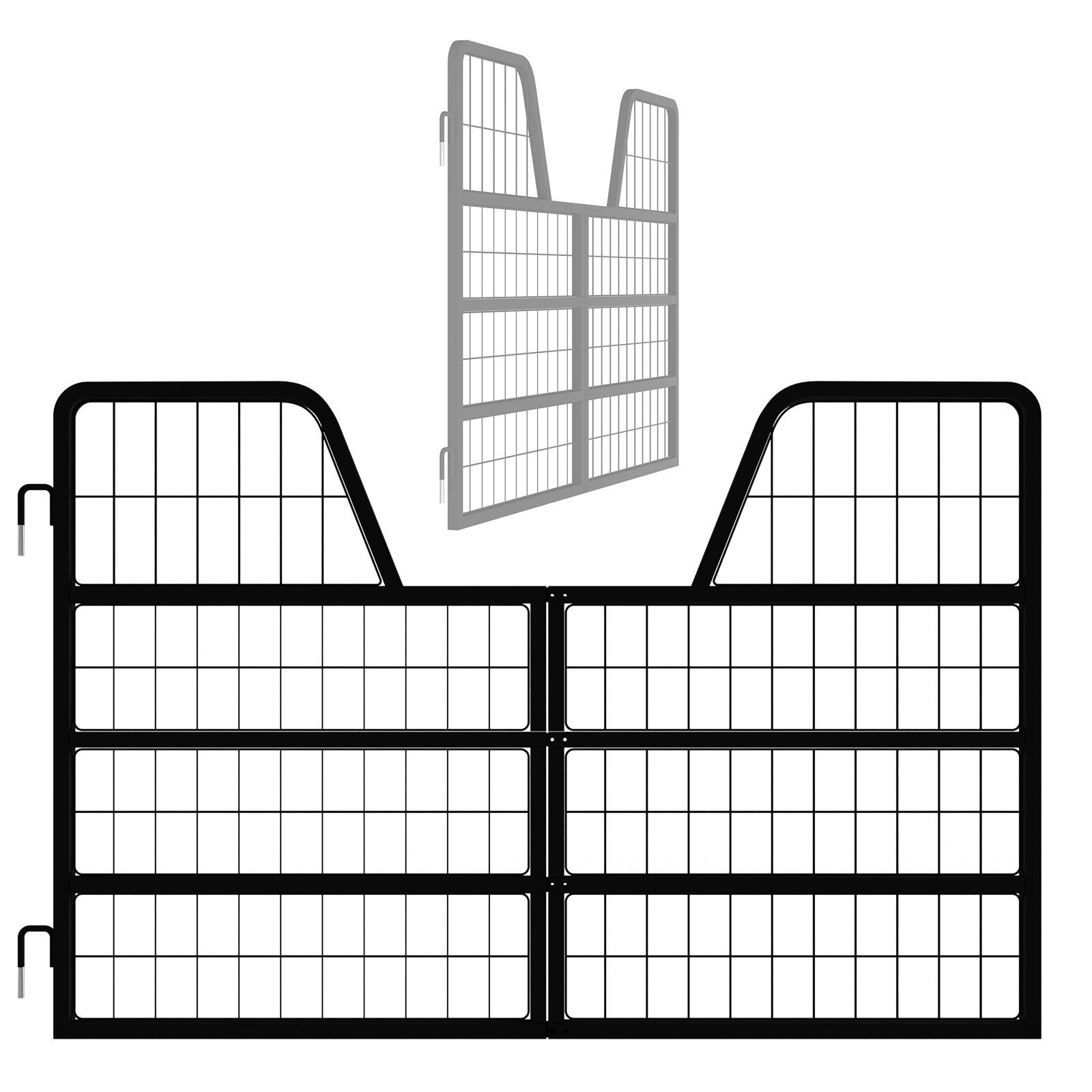 Heavy Duty Horse Stall Gate 48"X 32" Stall Guards for Horses Thickness Frame NEW