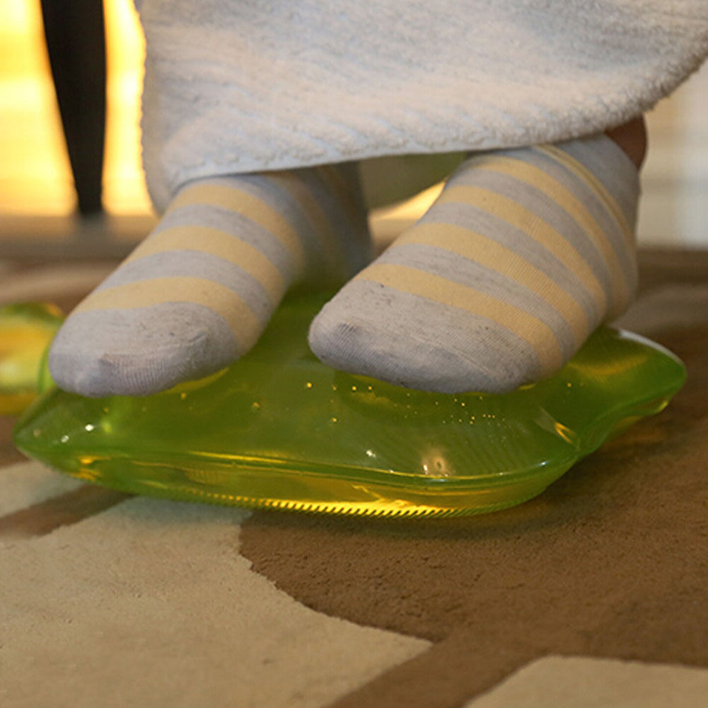 Large PVC Rubber HOT WATER BOTTLE Bag WARM Relaxing Heat / Cold Therapy 2 Liter