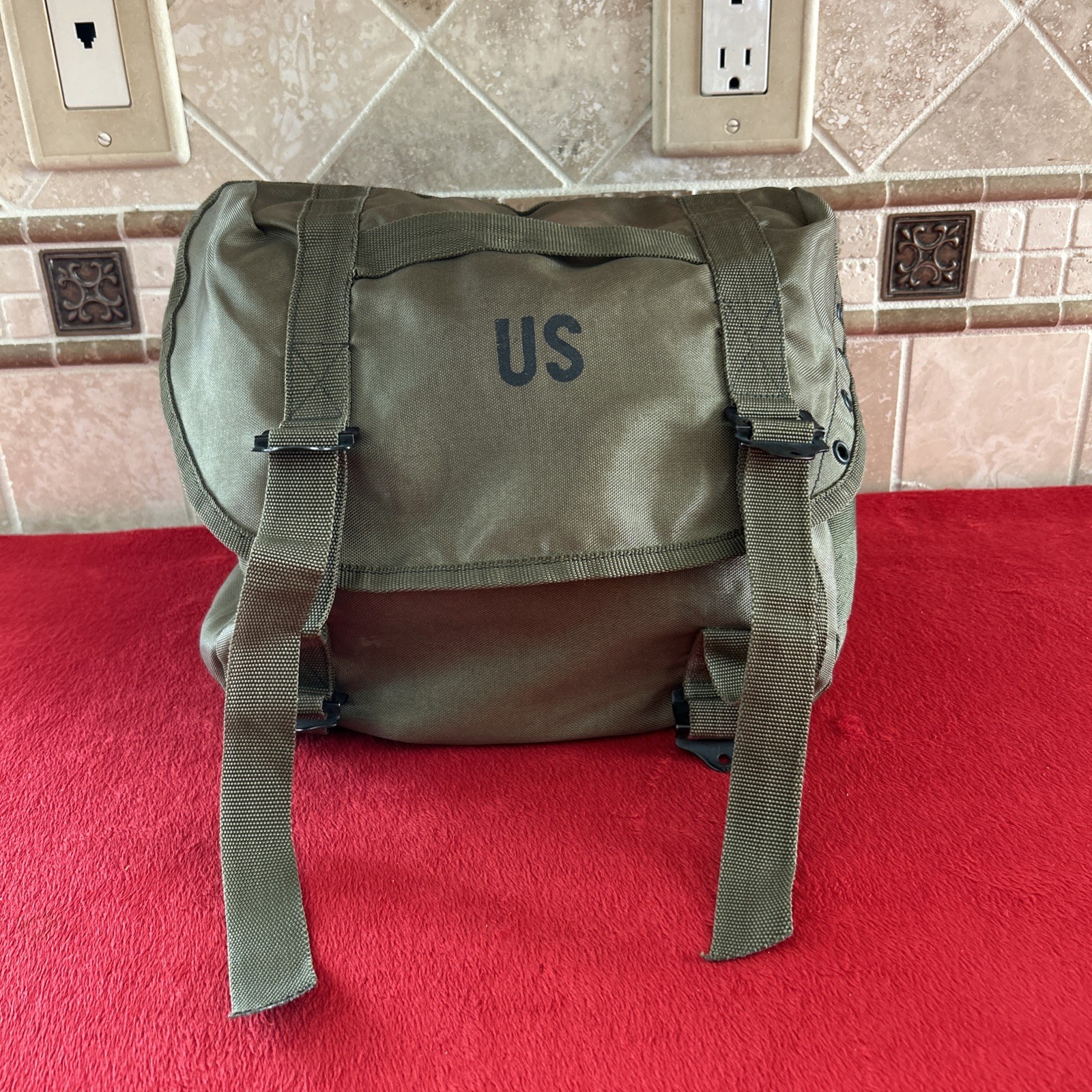 Vintage 1990's OG 106 Nylon Duck Field Training Butt Pack