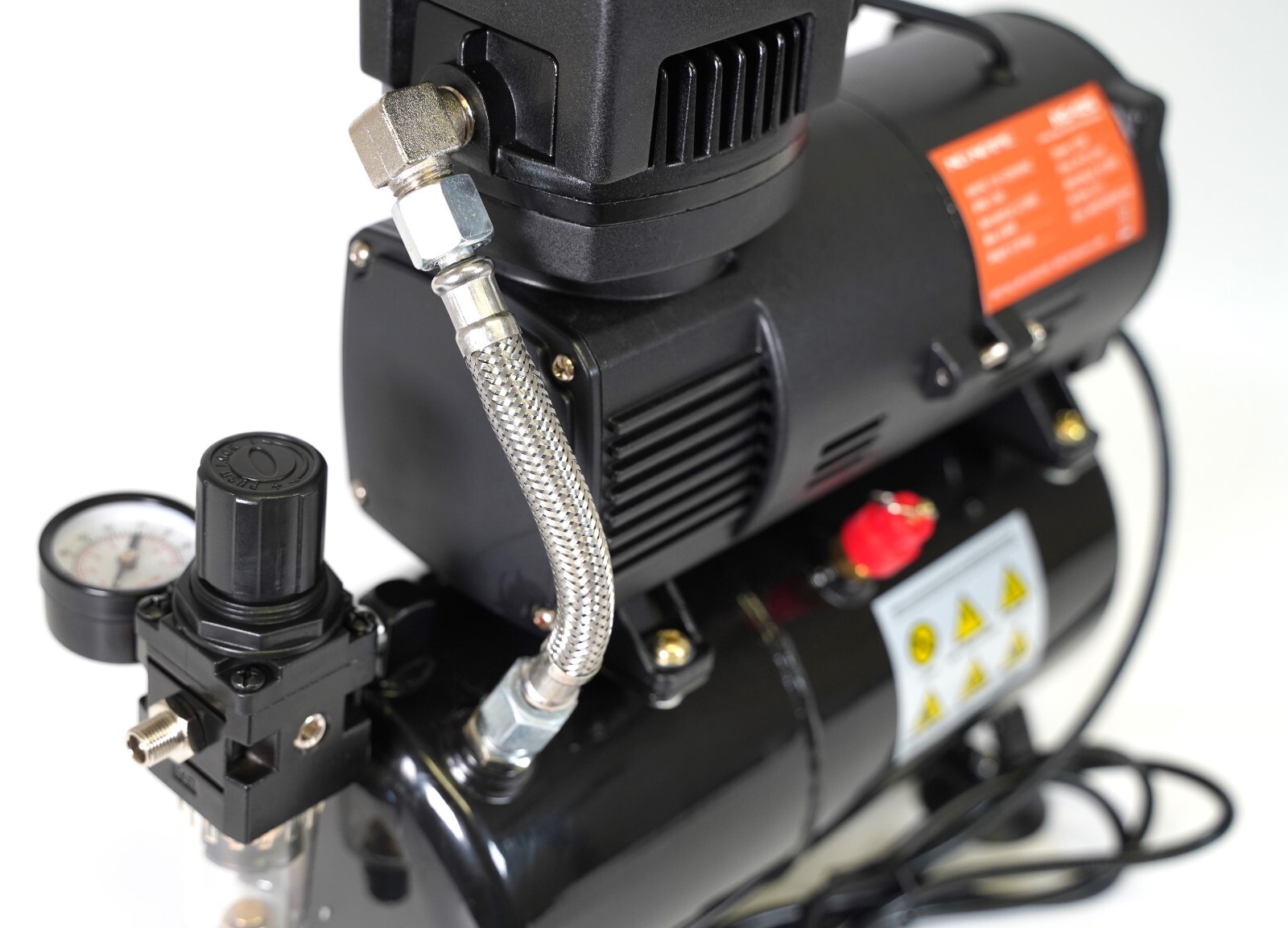 Cool Tooty Quiet Airbrush Compressor by NO-NAME Brand w/ air tank oilless design