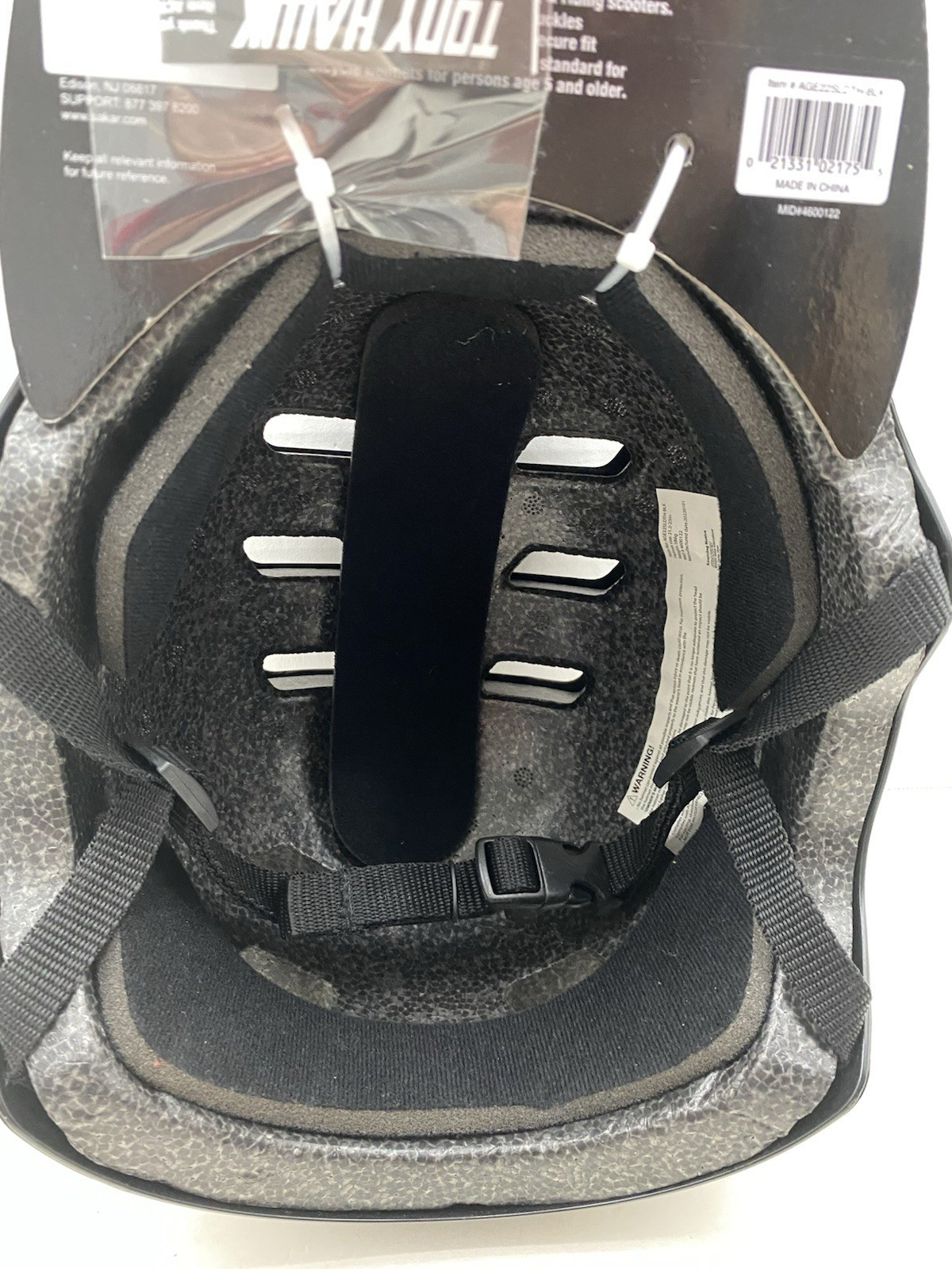 TONY HAWK SIGNATURE SERIES MULTI-SPORT HELMET ~ FITS HEADS 21.2"-23" ~ NEW